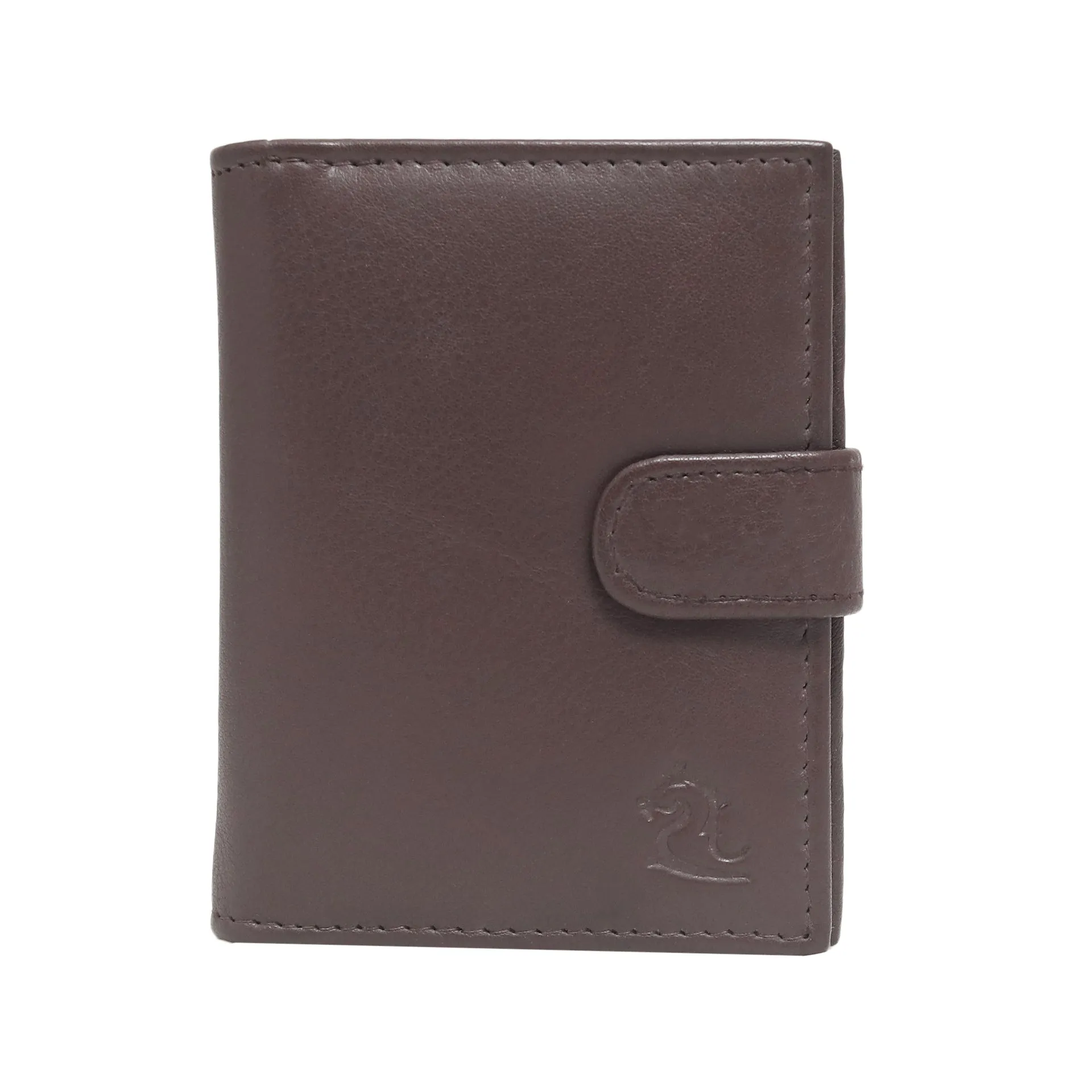 14044 Black Leather Card Holder for Men and Women