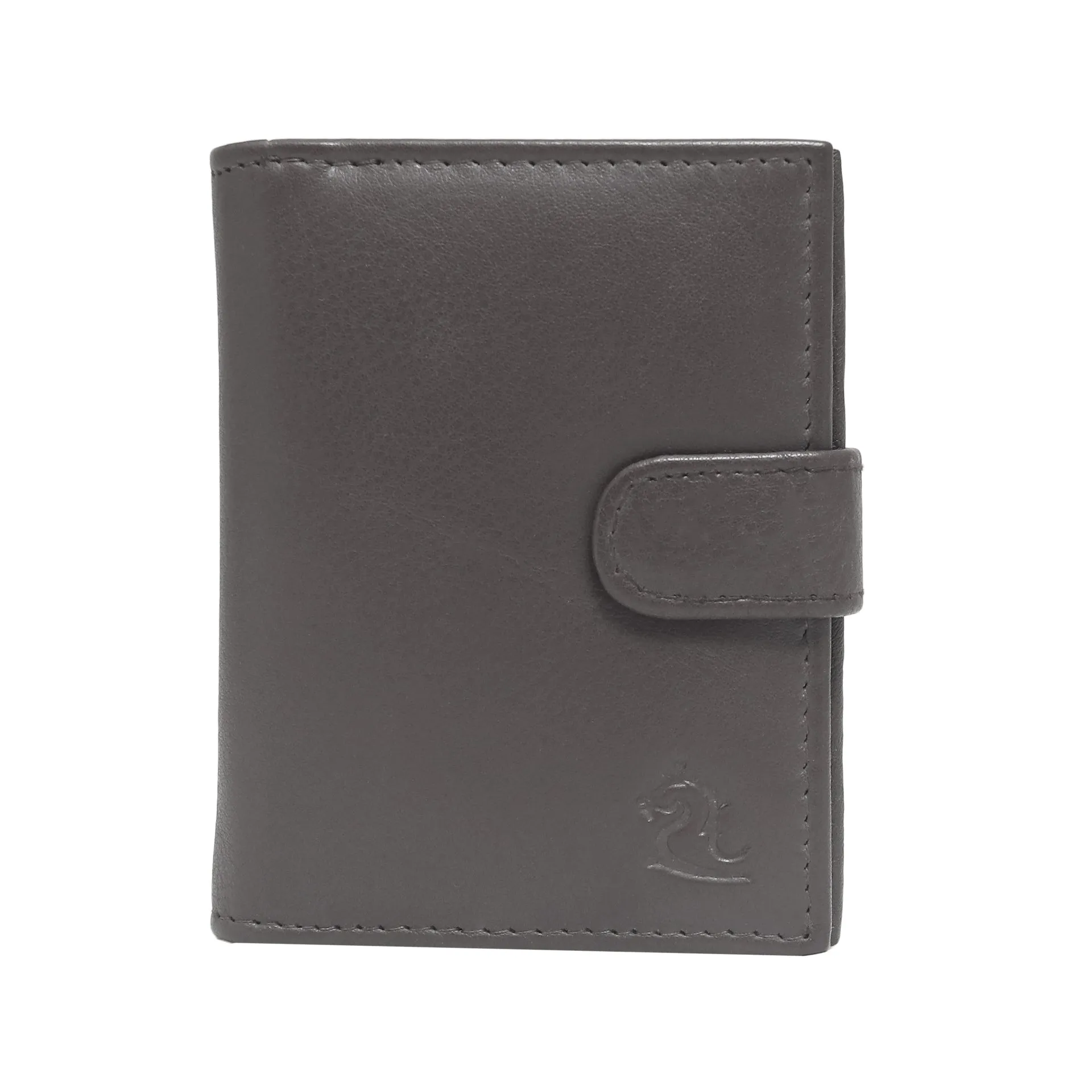 14044 Brown Leather Card Holder for Men and Women