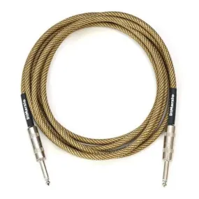 18 Ft Guitar Cable Vintage Tweed