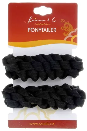 2pcs Braided Ponytail Holders