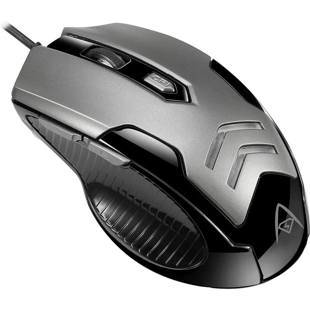 Adesso Multi-Color 6-Button Gaming Mouse - iMouse X1