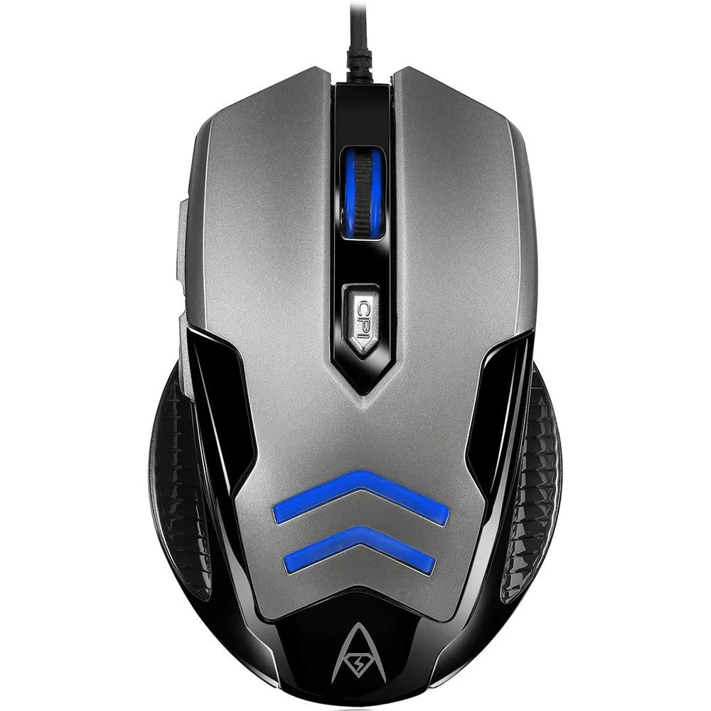 Adesso Multi-Color 6-Button Gaming Mouse - iMouse X1