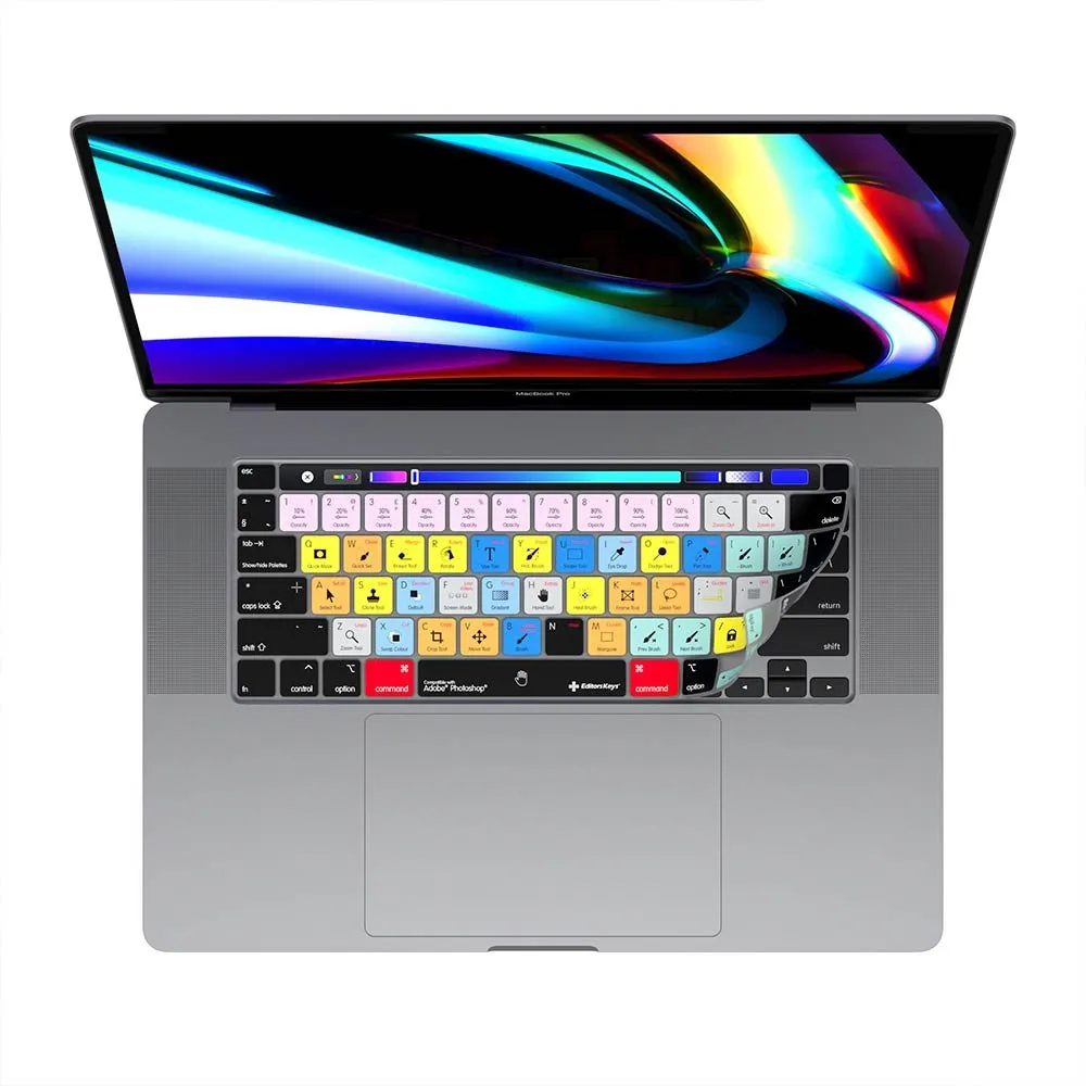 Adobe Photoshop Keyboard Covers for MacBook and iMac