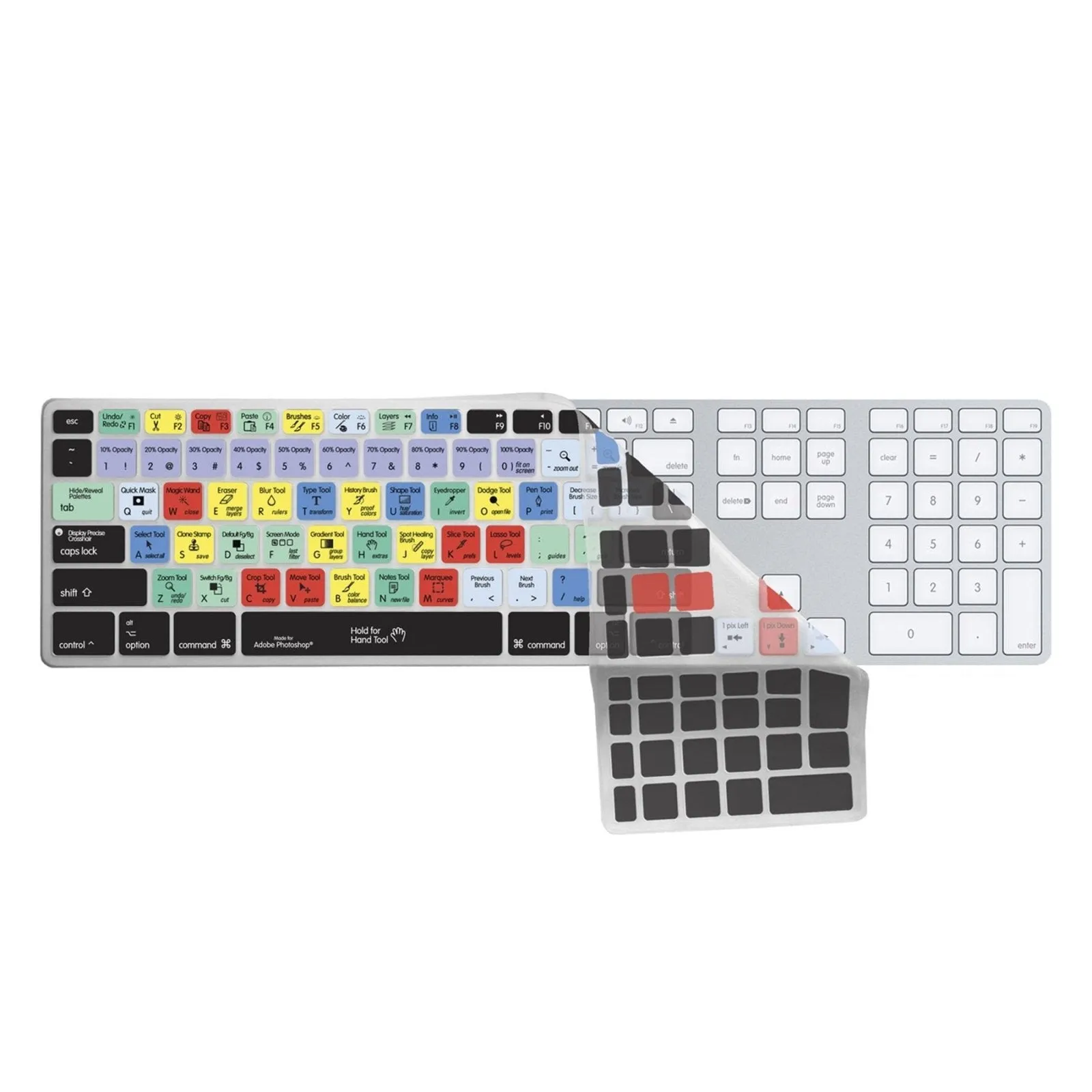 Adobe Photoshop Keyboard Covers for MacBook and iMac