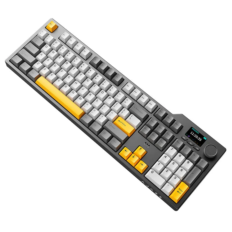 Ajazz AK35I V3 MAX TFT Color Screen Wireless Mechanical Keyboard