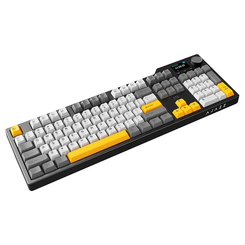 Ajazz AK35I V3 MAX TFT Color Screen Wireless Mechanical Keyboard