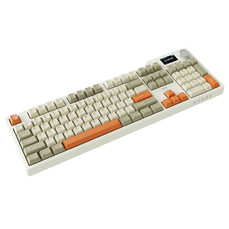 Ajazz AK35I V3 MAX TFT Color Screen Wireless Mechanical Keyboard