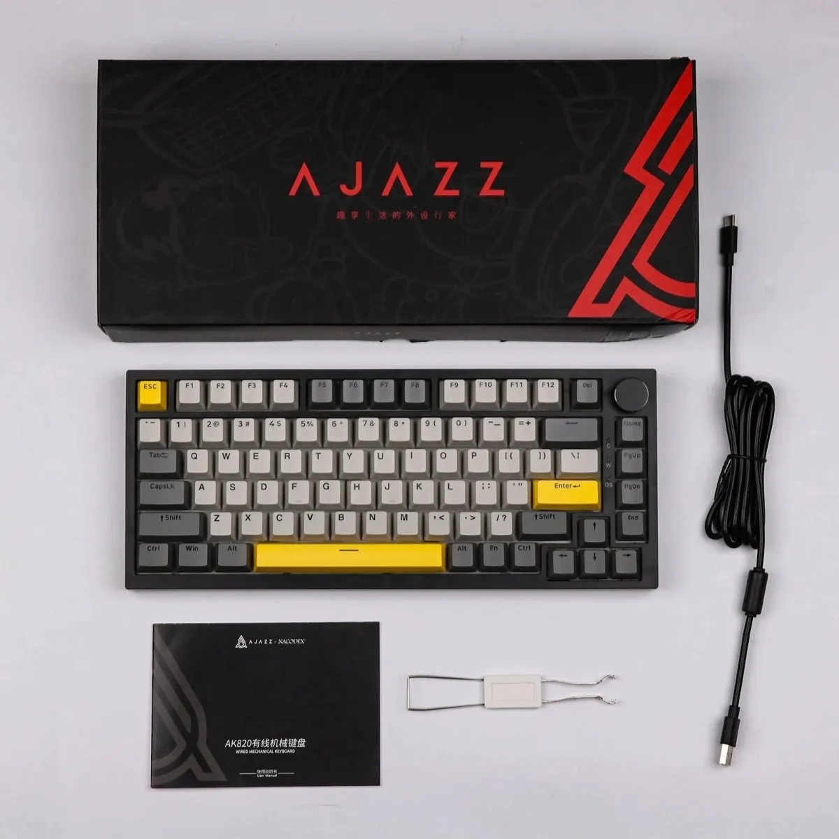 Ajazz AK820 Mechanical Keyboard