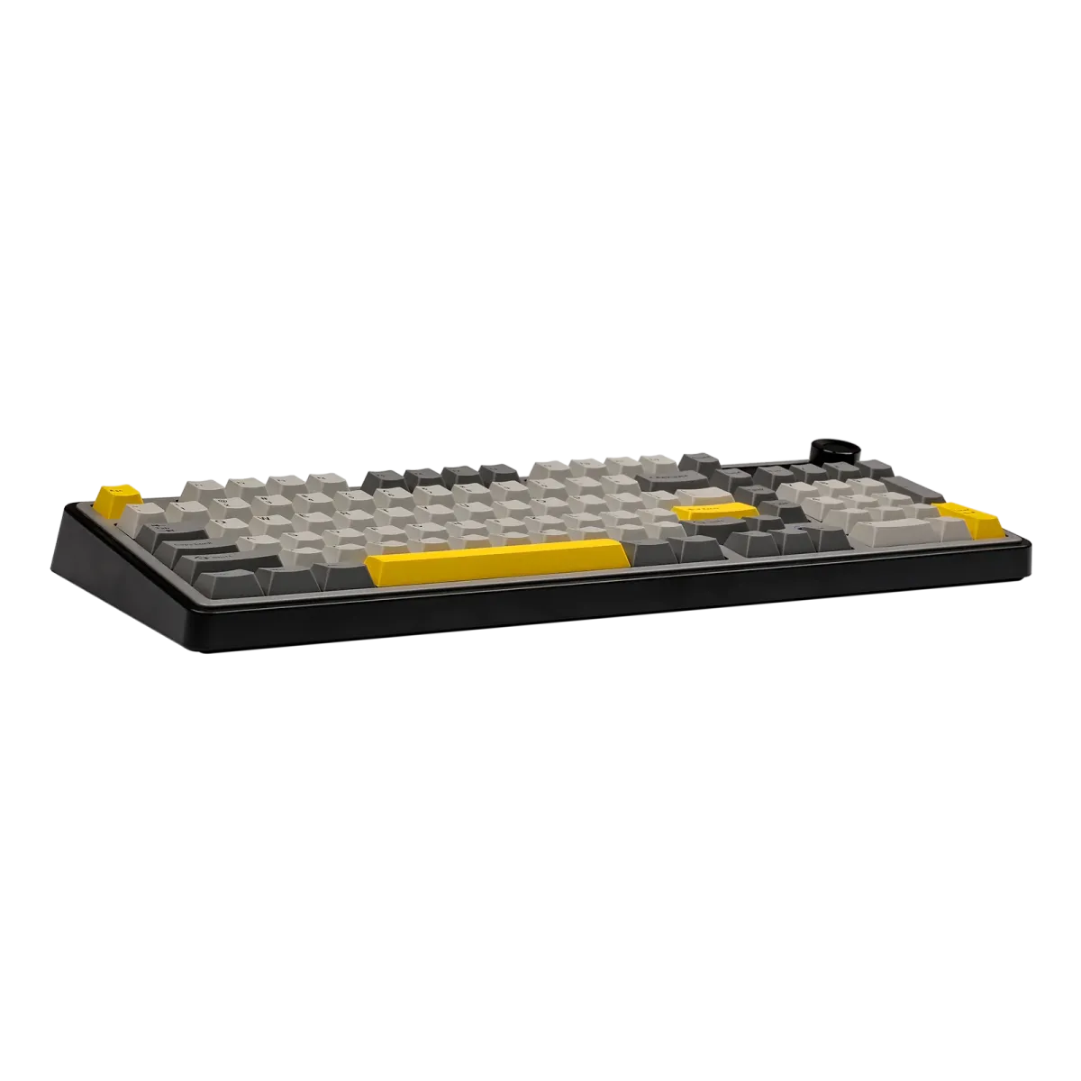 Ajazz AK980 Black-Gray-Yellow Mechanical keyboard With Screen RGB Wired&Wireless (Maillard switch)