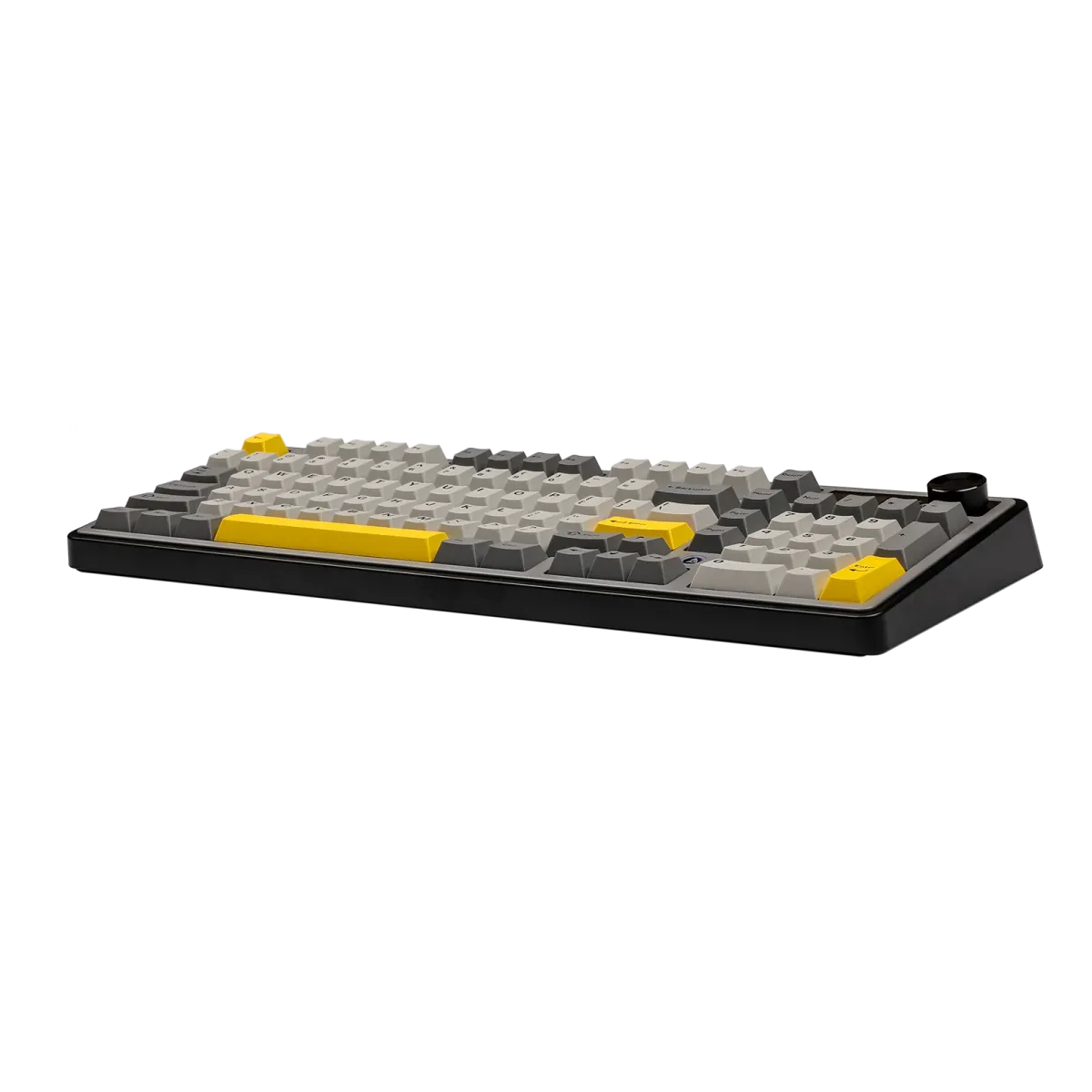 Ajazz AK980 Black-Gray-Yellow Mechanical keyboard With Screen RGB Wired&Wireless (Maillard switch)