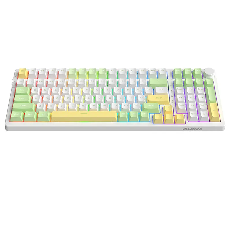 Ajazz AK992 Hot-swappable Gasket 3-Mode Mechanical Keyboard