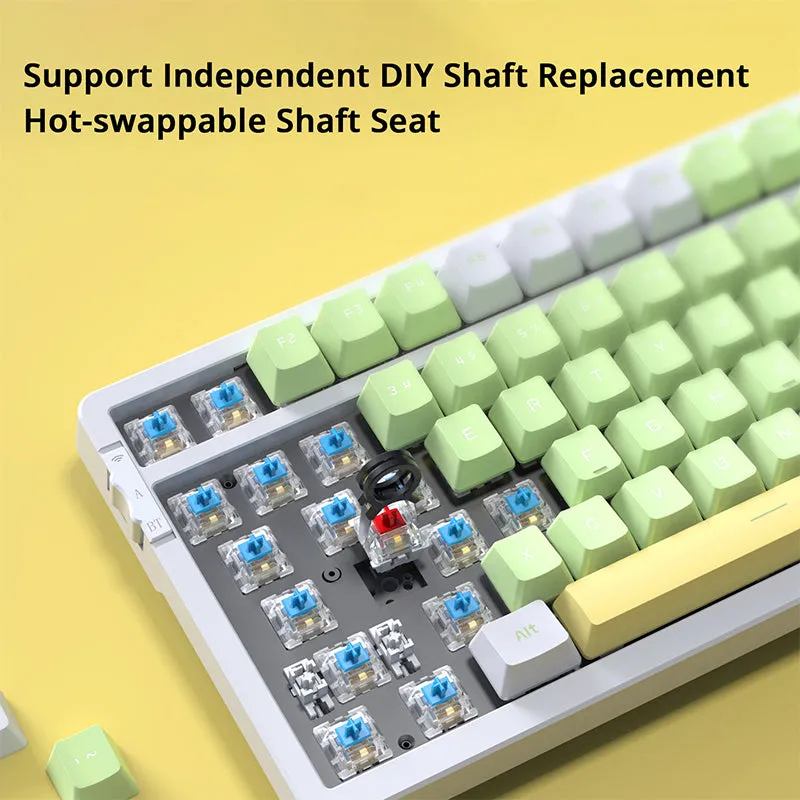 Ajazz AK992 Hot-swappable Gasket 3-Mode Mechanical Keyboard