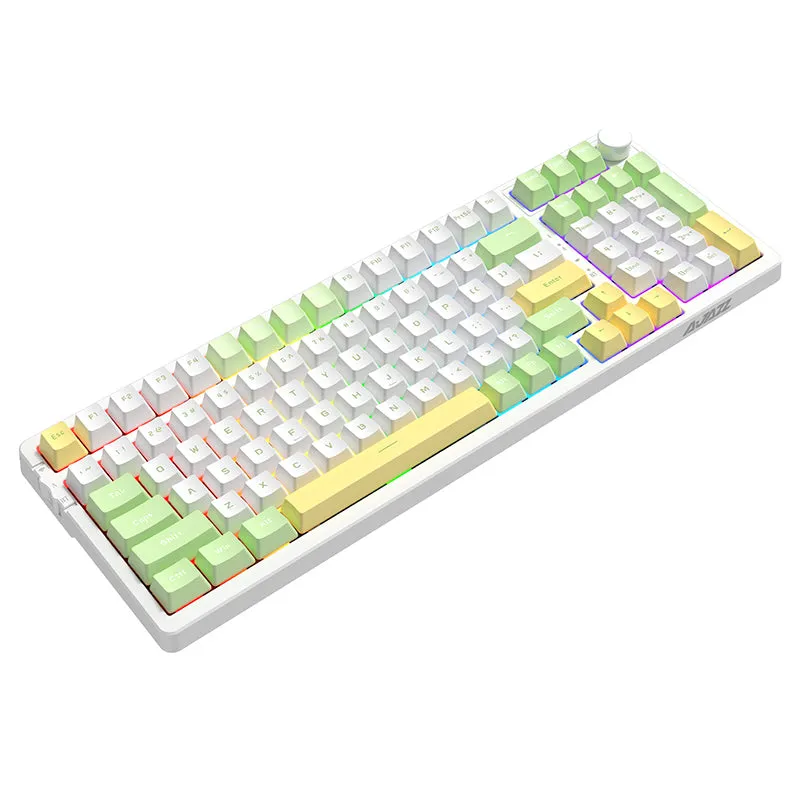 Ajazz AK992 Hot-swappable Gasket 3-Mode Mechanical Keyboard