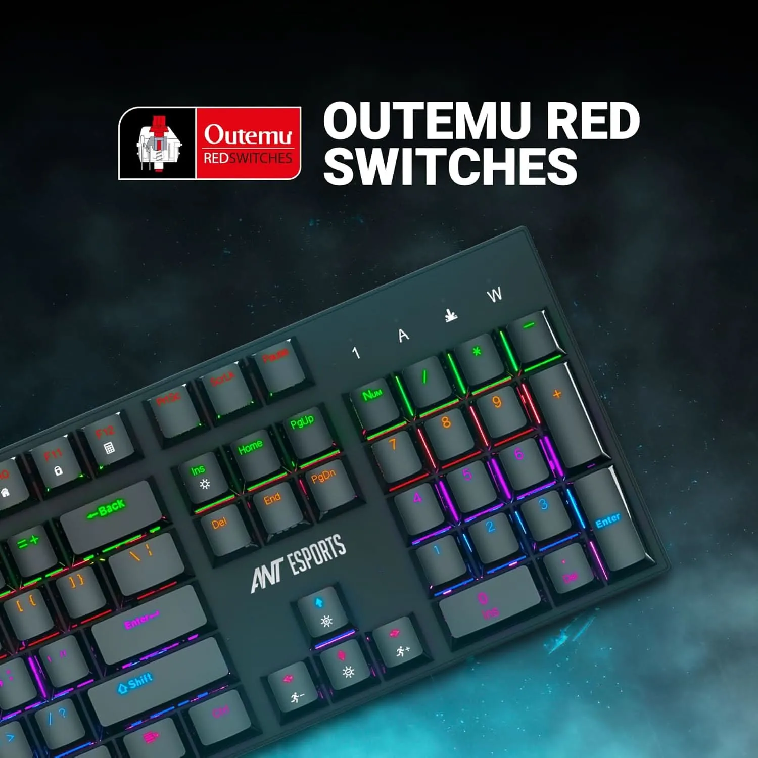 ANT ESPORTS MK3200 RGB MECHANICAL GAMING KEYBOARD