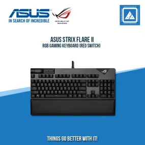 ASUS STRIX FLARE II RGB GAMING KEYBOARD (RED SWITCH)