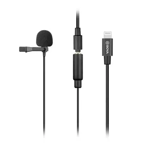 BOYA BY-M2 Lavalier Microphone for iOS Devices