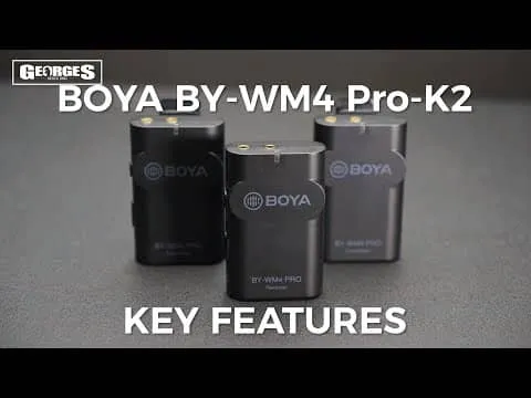 BOYA BY-WM4 Pro-K1 Wireless Microphone System