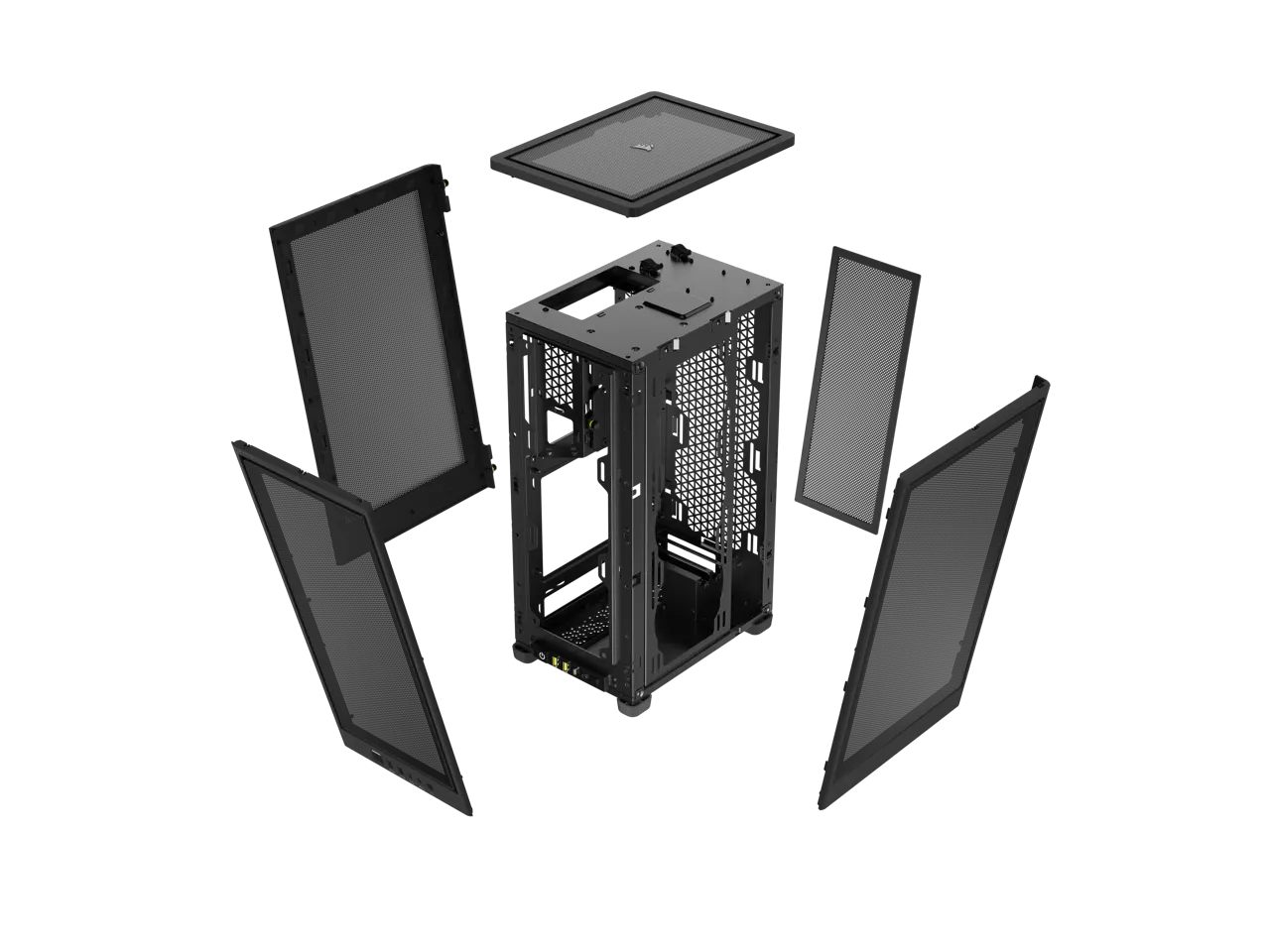 CORSAIR 2000D AIRFLOW Black 黑色 Tempered Glass Mini-ITX Case CC-9011244-WW