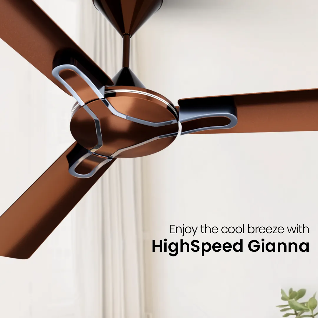 Crompton High Speed Gianna | Star Rated Ceiling Fan