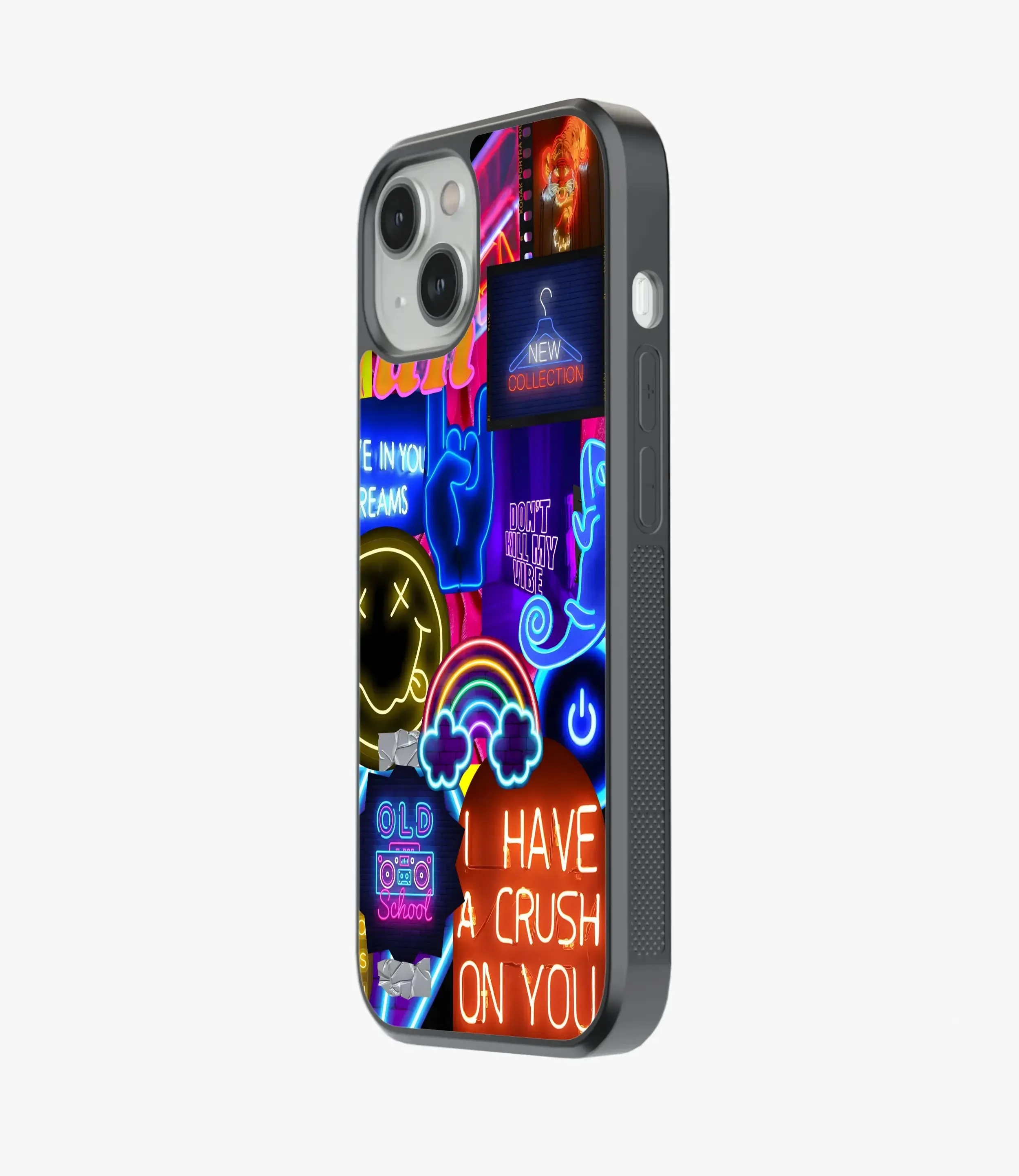 Crush On You Neon Glass Case