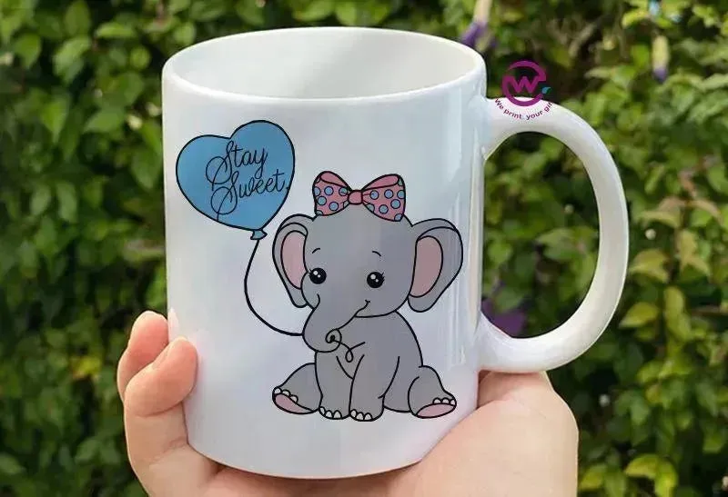 Custom Mugs-Ordinary-Elephant Designs