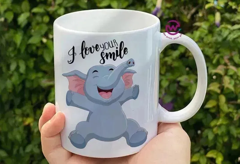 Custom Mugs-Ordinary-Elephant Designs