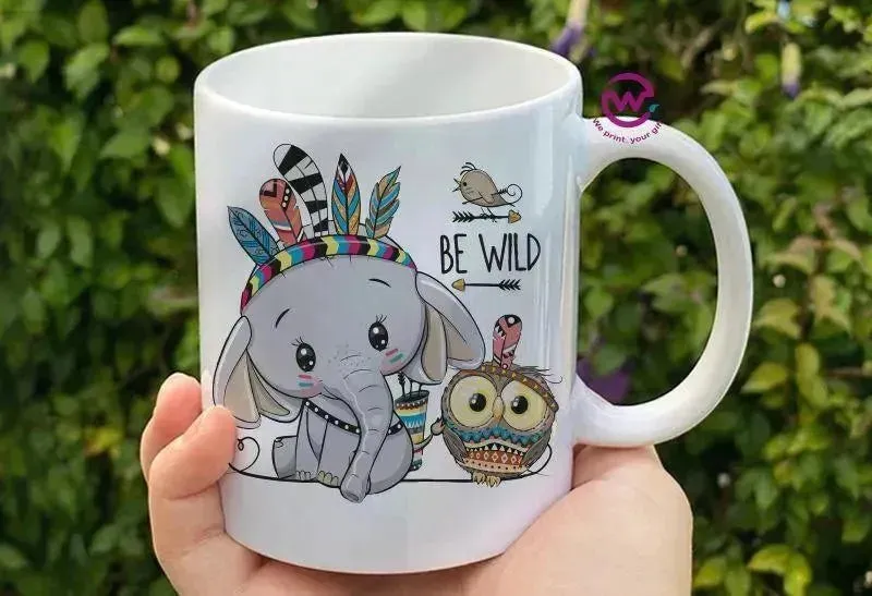 Custom Mugs-Ordinary-Elephant Designs