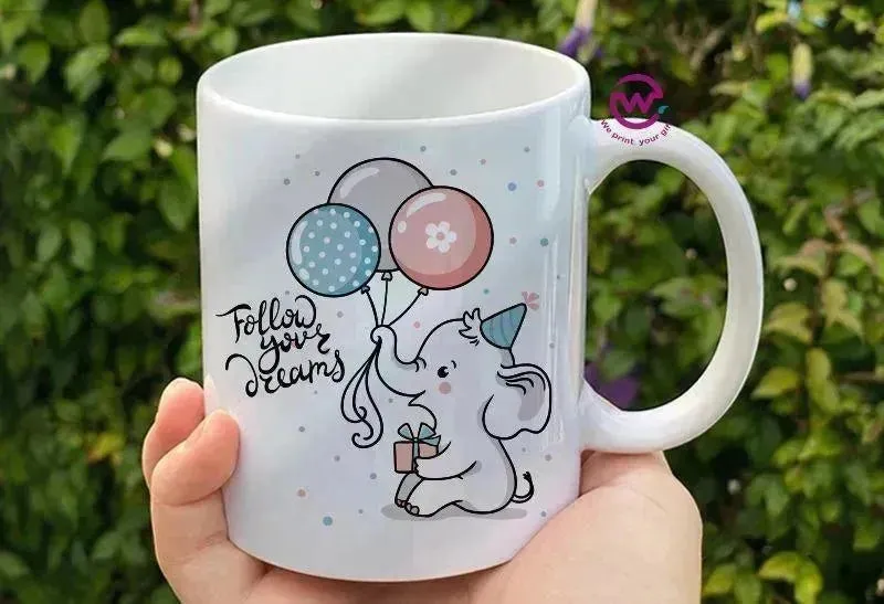 Custom Mugs-Ordinary-Elephant Designs