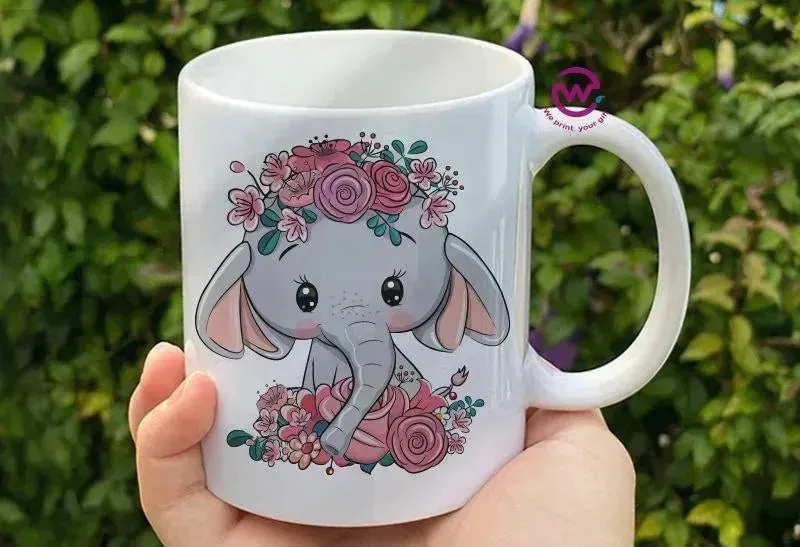 Custom Mugs-Ordinary-Elephant Designs