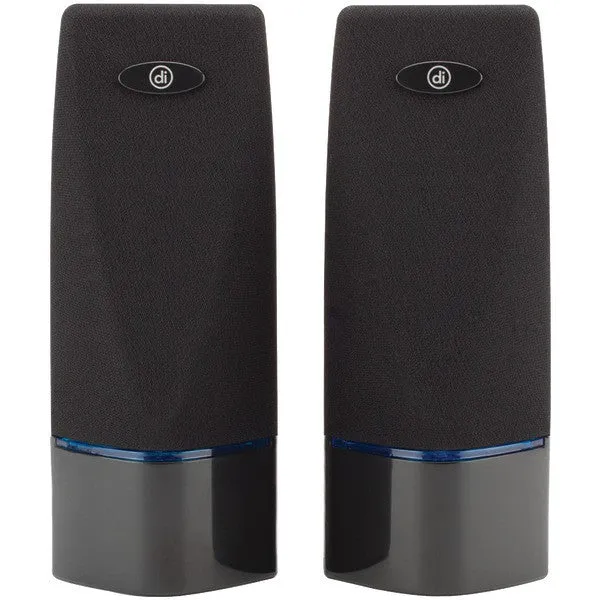 DIGITAL INNOVATIONS 4330100 AcoustiX(TM) Multimedia 2.0 Speakers