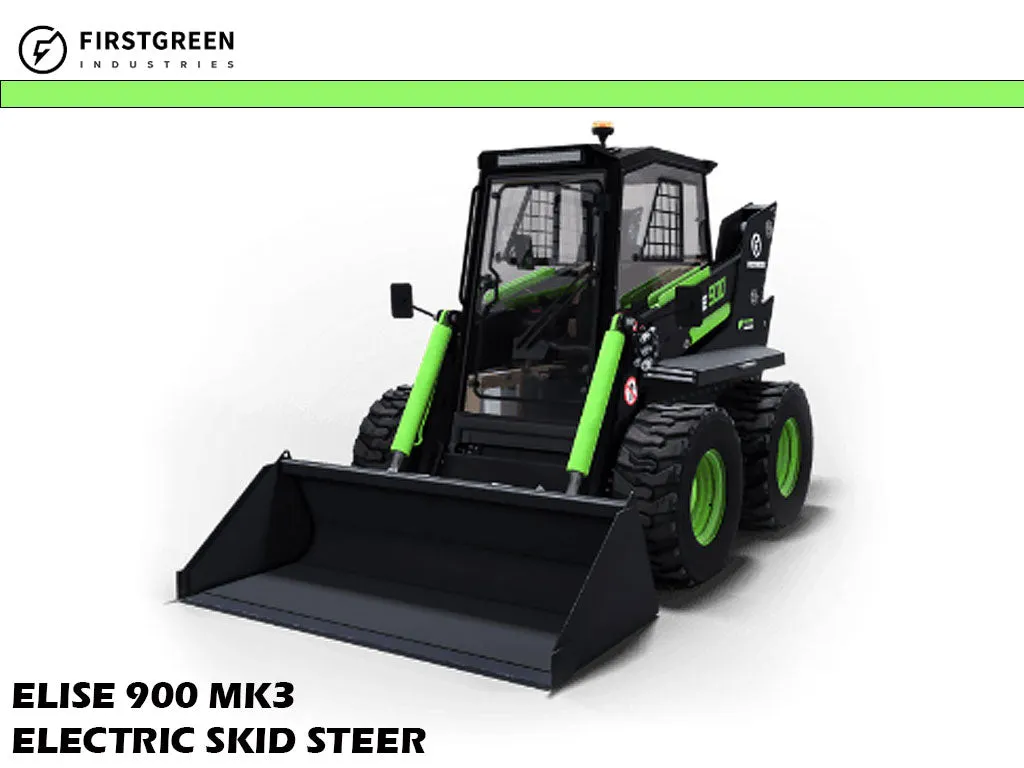 FIRST GREEN INDUSTRIES Elise 900 MK3 electric skid steer loader