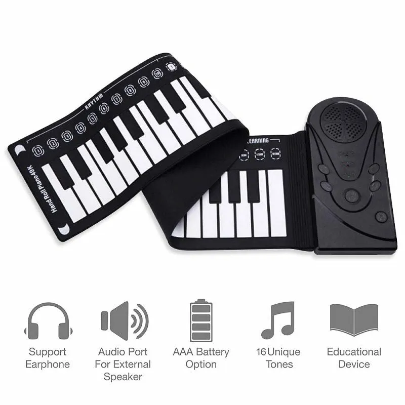 Foldable 49 Key Soft Keyboard Piano