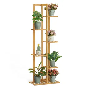 Freestanding Flower Display Rack - 18" - Natural