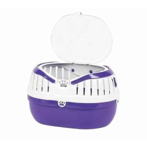 Happy Pet Small Animal Transportation Carrier Purple