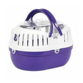 Happy Pet Small Animal Transportation Carrier Purple