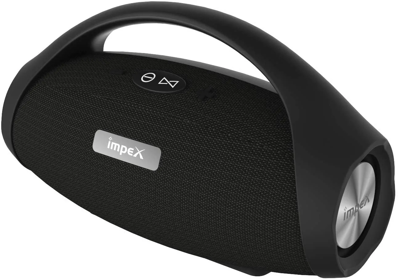 Impex BTS 2014A Channel 2.0 Multimedia Speaker with IPX6 Water Resistant USB/SD/TF/FM Radio/AUX/Remote/Bluetooth