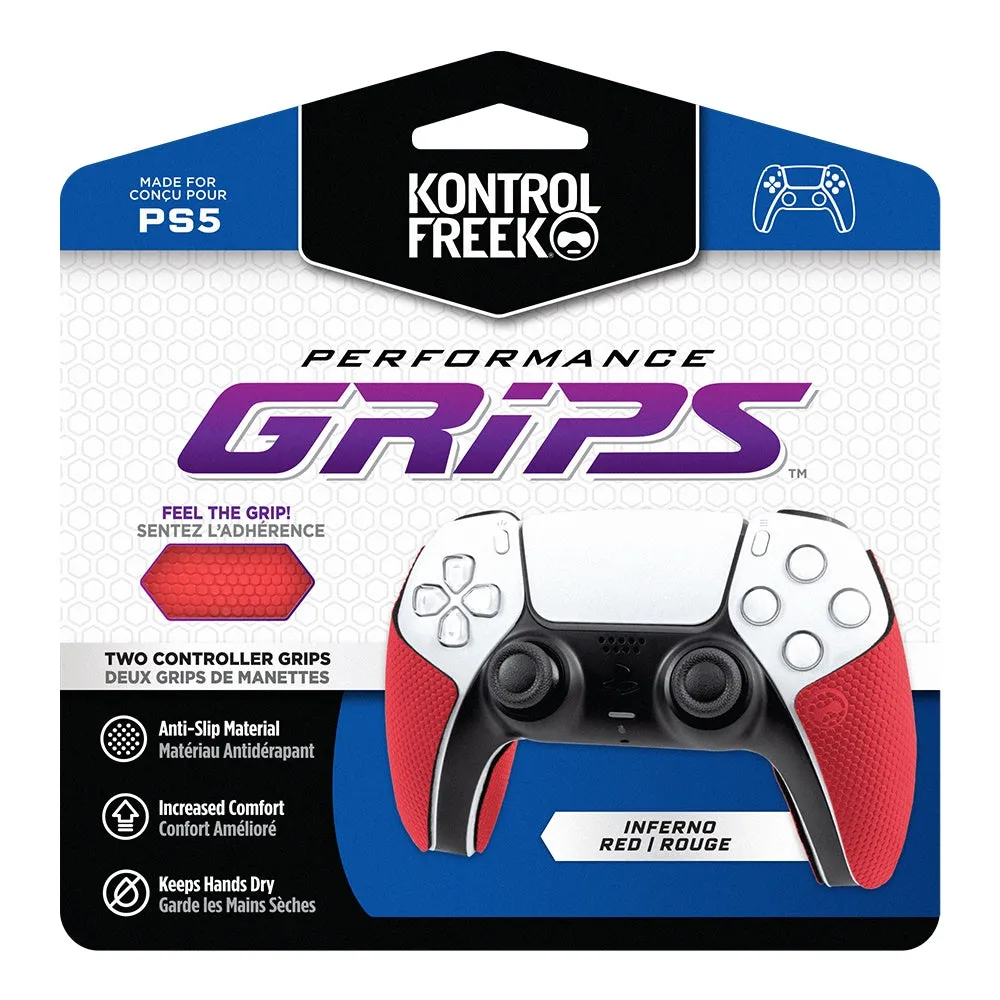 Kontrolfreek Performance Grips for PS5 [Purple/Red/Black/XT Black]