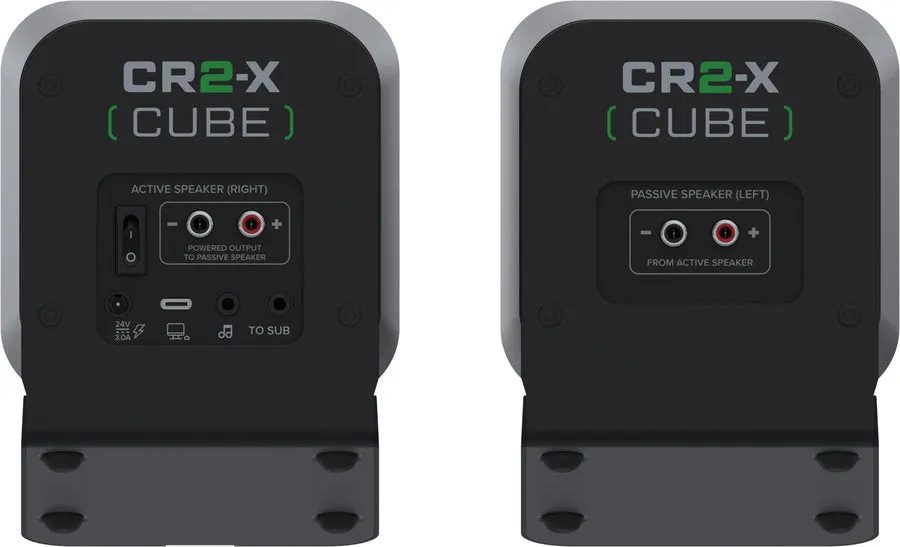 Mackie CR2-X Cube Compact Desktop Speakers Pair