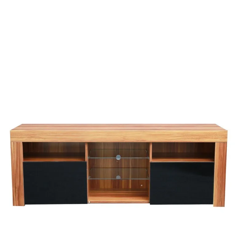 Matte & Gloss TV Cabinet with 16 Color LEDs