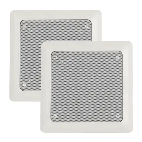 Mr. Steam MusicTherapy® Square Audio Speakers With Powerful Bass