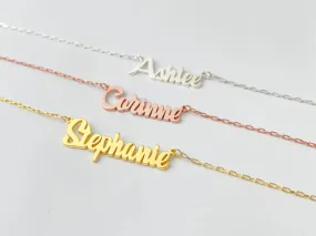 Name Necklace - personalized name necklace