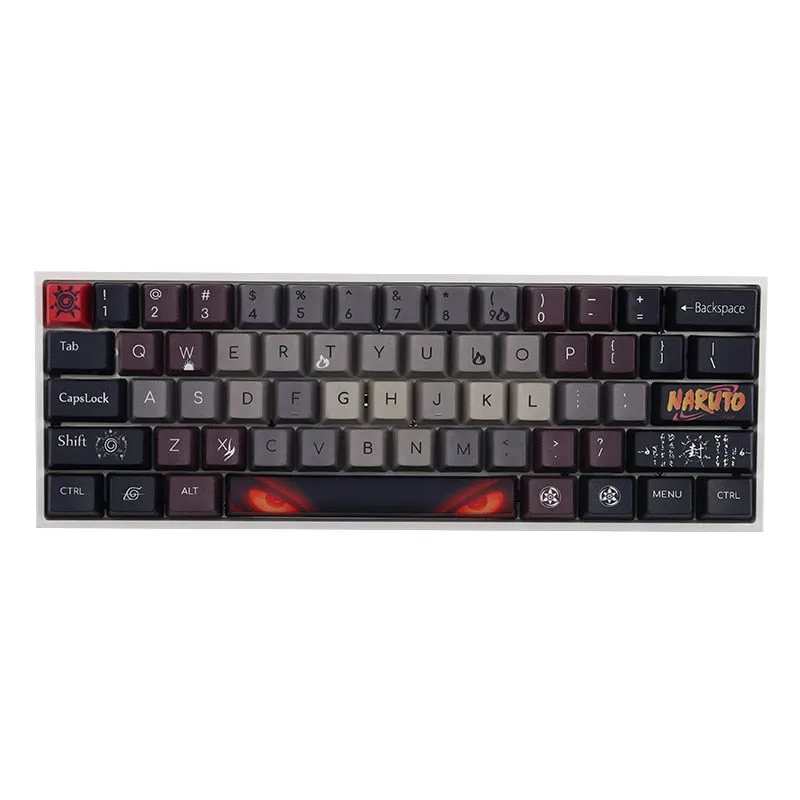 Naruto Tailed Beasts 108 Keycap Set | Naruto Manga/Anime | PBT Sublimation OEM Height For Cherry MX Switch