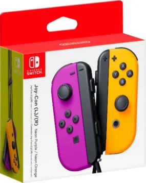 Nintendo Joy-Con (L/R) Wireless Controllers for Nintendo Switch - Purple/Orange - Brand New