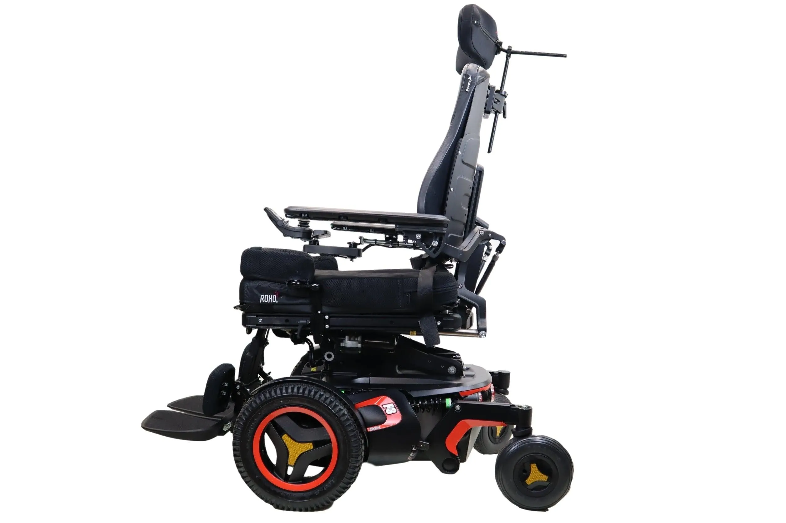 Permobil F3 Corpus Electric Power Chair | Tilt | Recline | Power Legs | 19" x 21" Seat