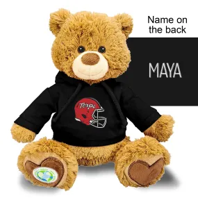 Personalized Maryland Terrapins Helmet 10" Plush Bear 2