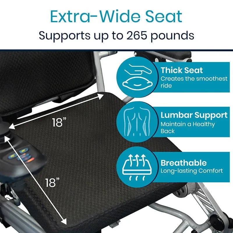 Power Wheelchair - Foldable Long Range Transport Aid