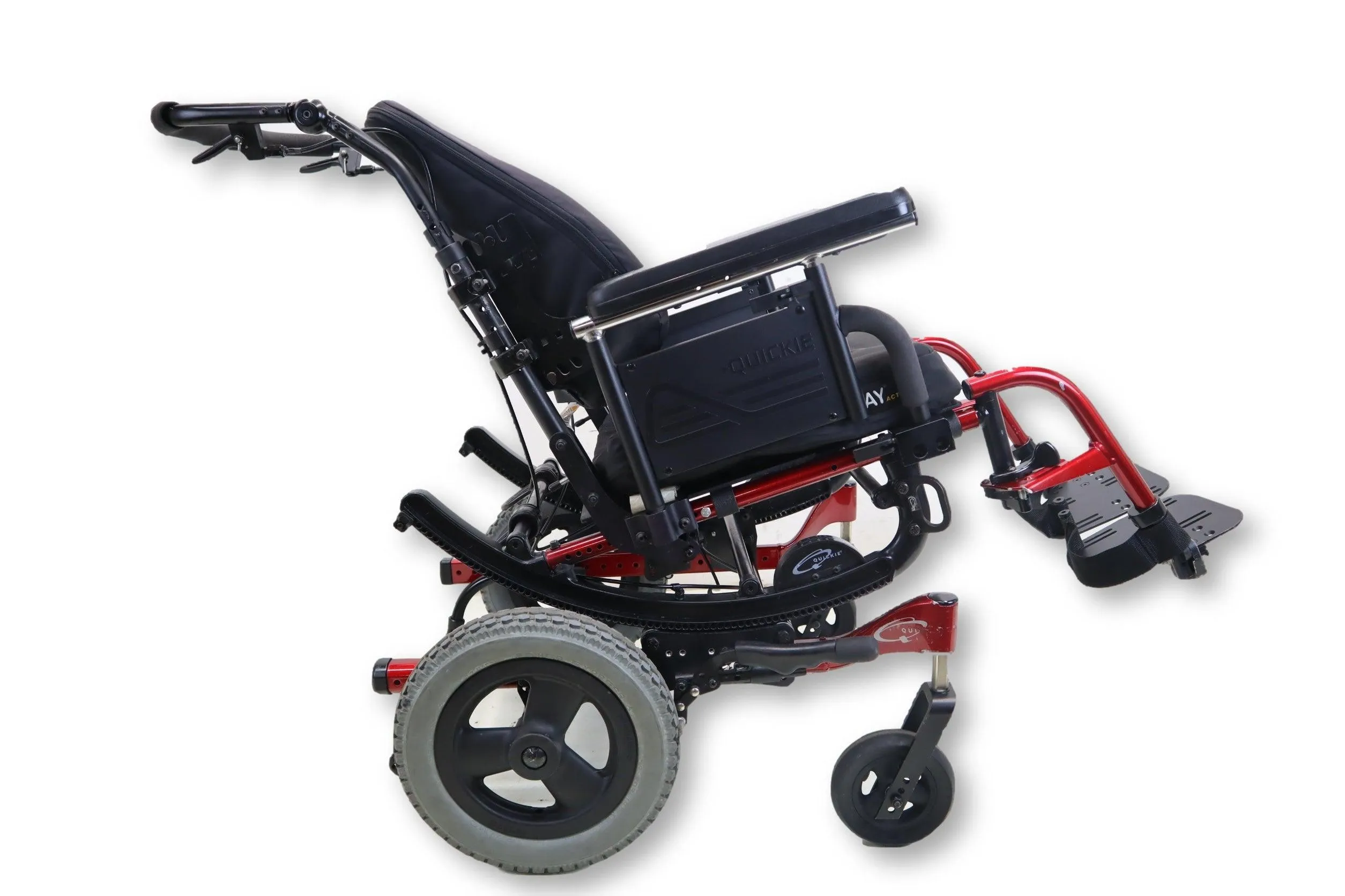 Quickie IRIS Tilt-In-Space Manual Wheelchair | 17" x 16" Seat | 16" x 21" Back