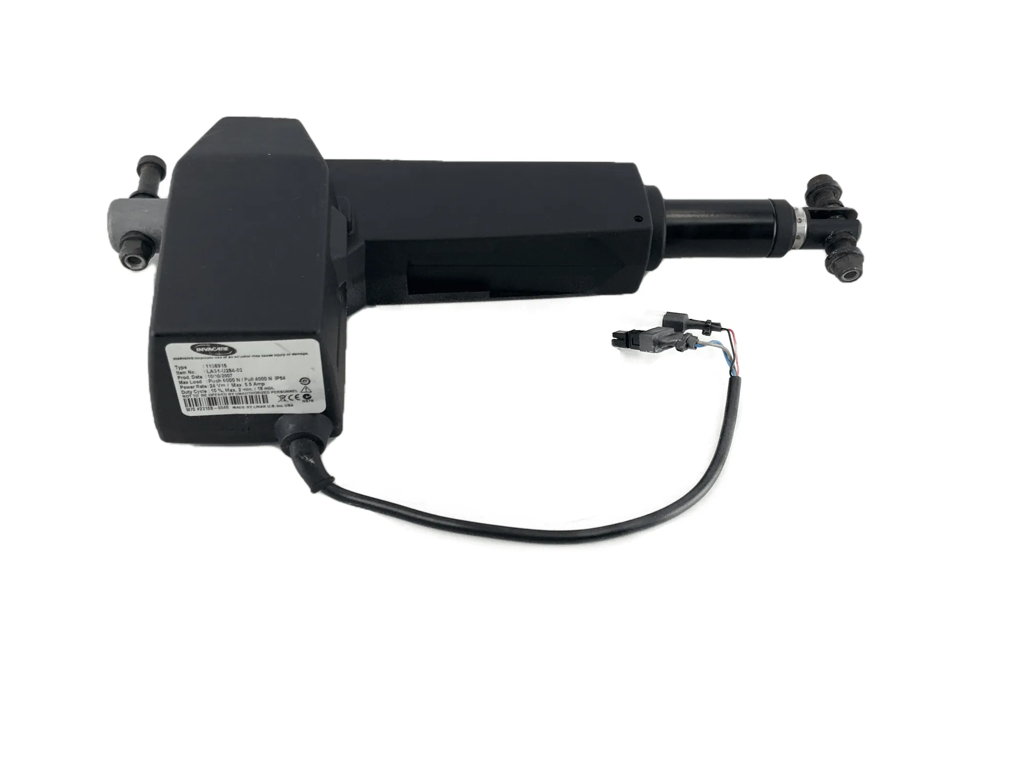 Recline Actuator for Invacare Pronto M71, M91, TDX & Storm Series Power Chairs | 1136915 | Linak