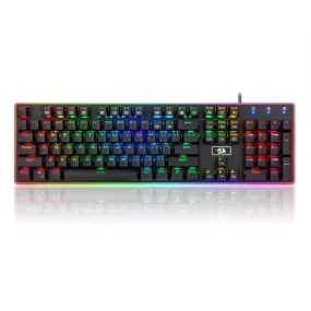 Redragon Ratri Silent Rgb Mechanical Gaming Keyboard - Black