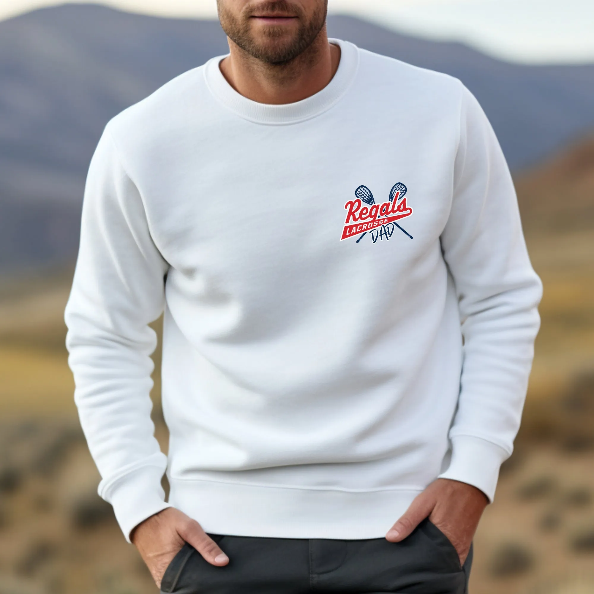 Regals Lacrosse Stix Apparel - Personalized LNSW-205 CREWNECK/HOODIE